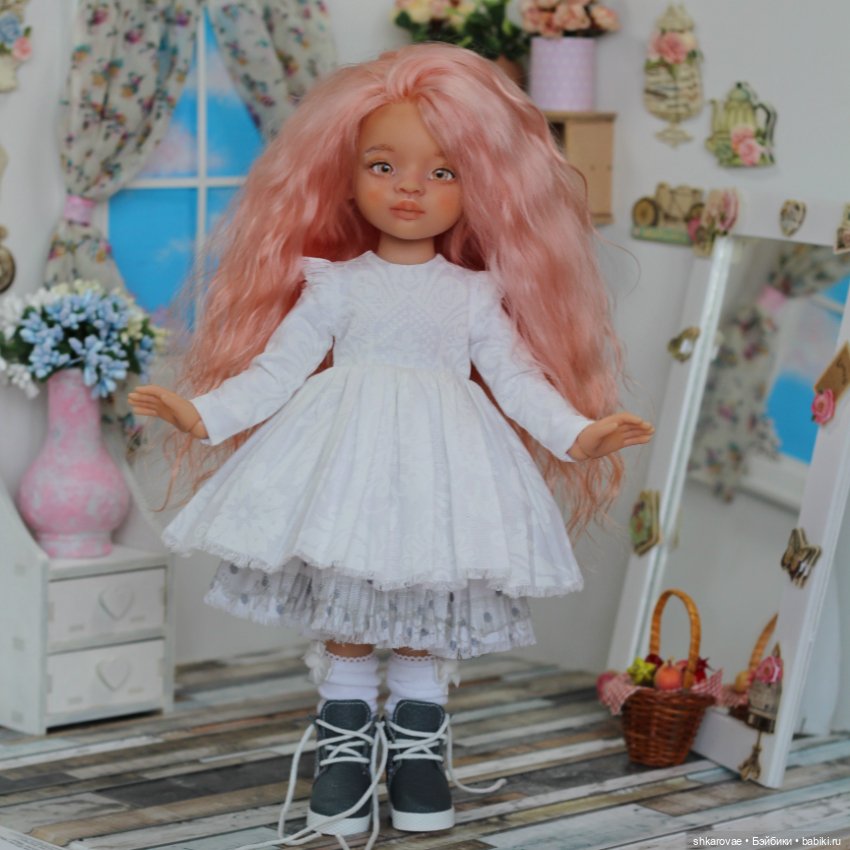 Новая куколка — ООАК Paola Reina (Паола Рейна) и испанских кукол: перерисовка (фото 6)