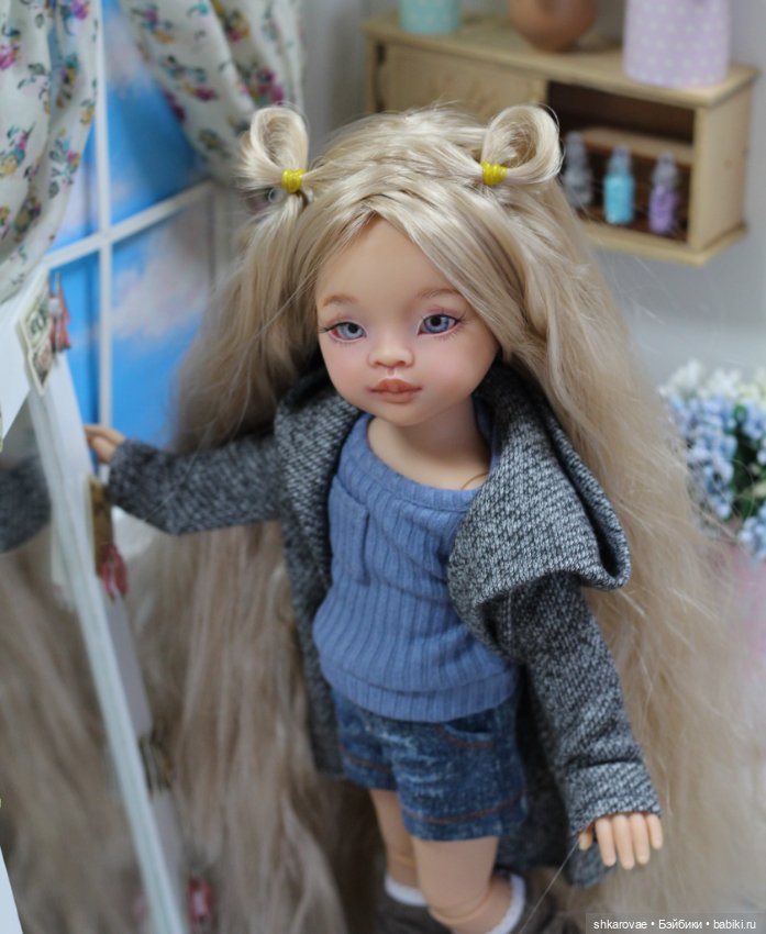 Новая куколка — ООАК Paola Reina (Паола Рейна) и испанских кукол: перерисовка (фото 6)