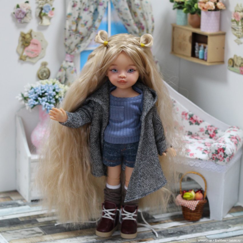 Новая куколка — ООАК Paola Reina (Паола Рейна) и испанских кукол: перерисовка (фото 4)