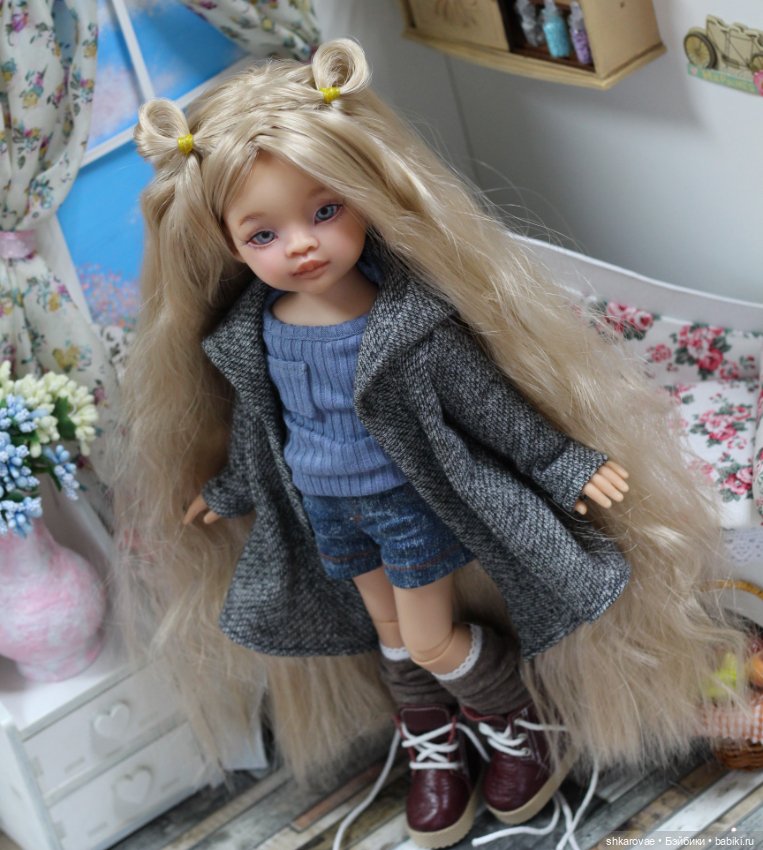 Новая куколка — ООАК Paola Reina (Паола Рейна) и испанских кукол: перерисовка (фото 3)