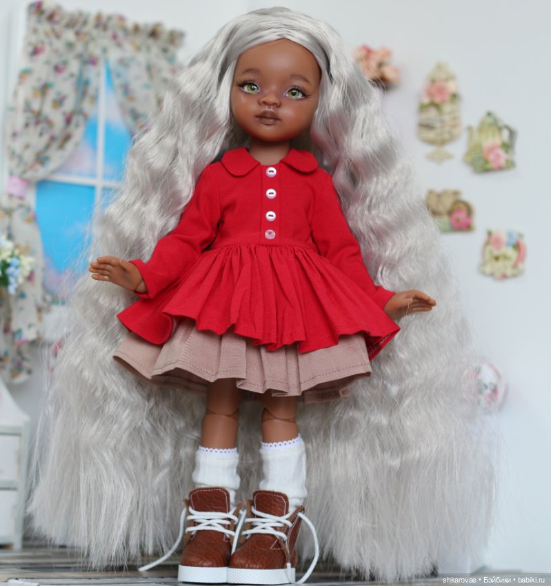 Новая куколка — ООАК Paola Reina (Паола Рейна) и испанских кукол: перерисовка (фото 6)