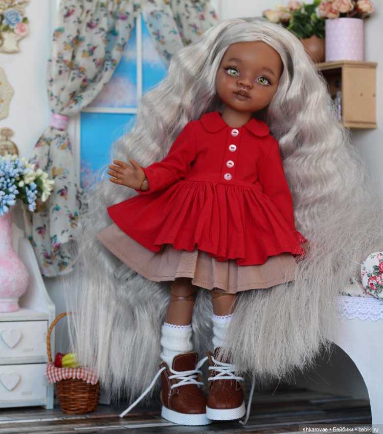 Новая куколка — ООАК Paola Reina (Паола Рейна) и испанских кукол: перерисовка (фото 3)