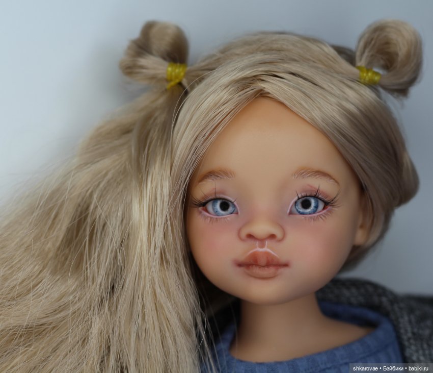 Новая куколка — ООАК Paola Reina (Паола Рейна) и испанских кукол: перерисовка (фото 10)