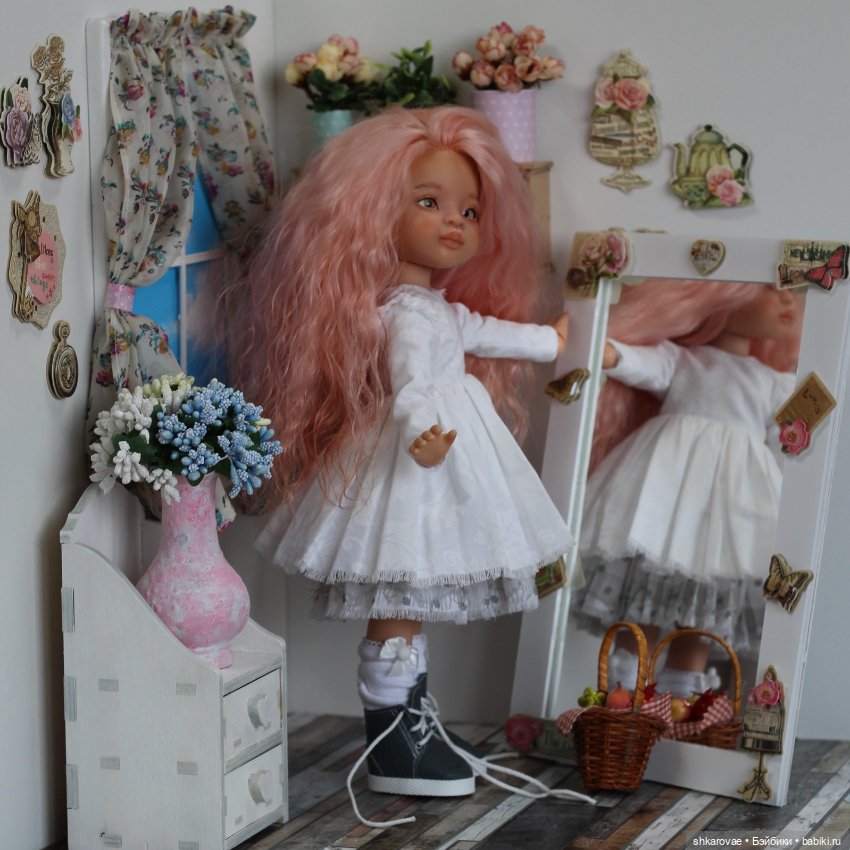 Новая куколка — ООАК Paola Reina (Паола Рейна) и испанских кукол: перерисовка (фото 2)