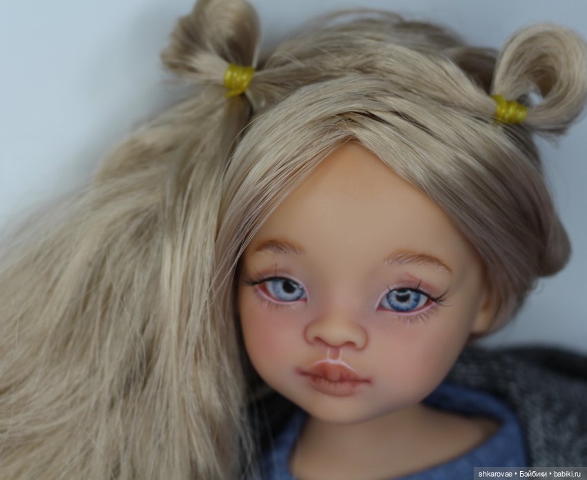 Новая куколка — ООАК Paola Reina (Паола Рейна) и испанских кукол: перерисовка (фото 9)