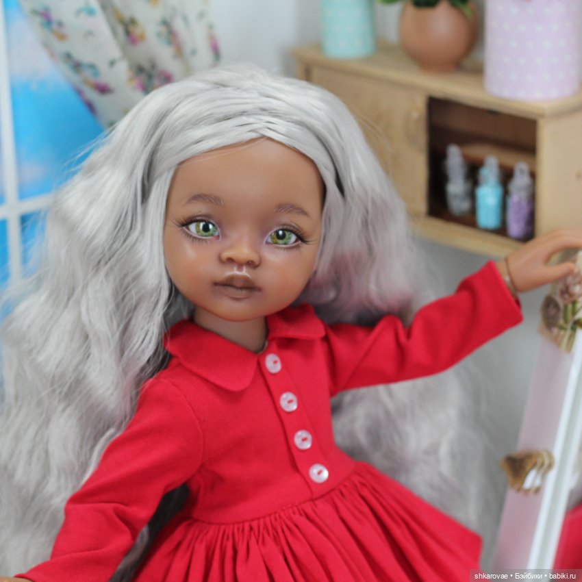 Новая куколка — ООАК Paola Reina (Паола Рейна) и испанских кукол: перерисовка (фото 8)