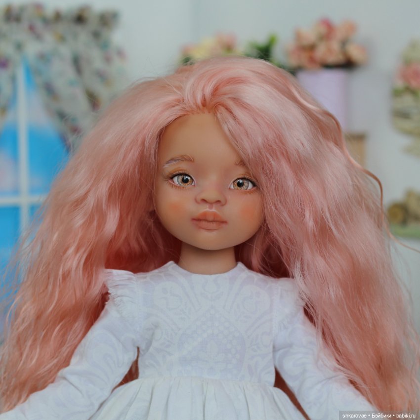 Новая куколка — ООАК Paola Reina (Паола Рейна) и испанских кукол: перерисовка (фото 7)