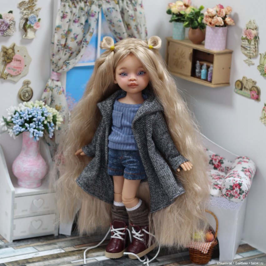 Новая куколка — ООАК Paola Reina (Паола Рейна) и испанских кукол: перерисовка (фото 2)