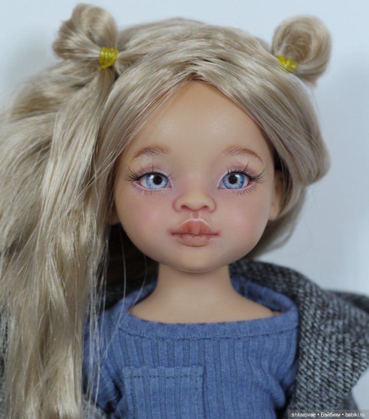 Новая куколка — ООАК Paola Reina (Паола Рейна) и испанских кукол: перерисовка (фото 7)