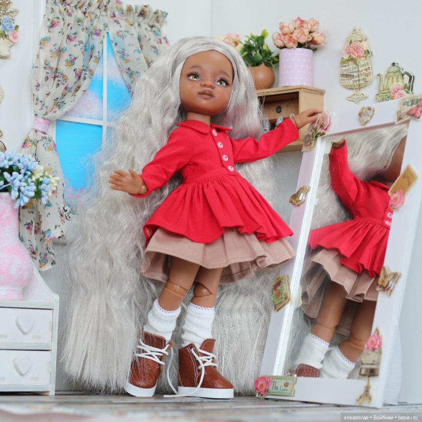 Новая куколка — ООАК Paola Reina (Паола Рейна) и испанских кукол: перерисовка (фото 7)