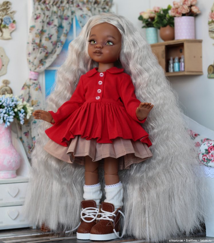 Новая куколка — ООАК Paola Reina (Паола Рейна) и испанских кукол: перерисовка (фото 4)