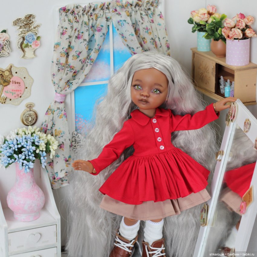 Новая куколка — ООАК Paola Reina (Паола Рейна) и испанских кукол: перерисовка (фото 9)