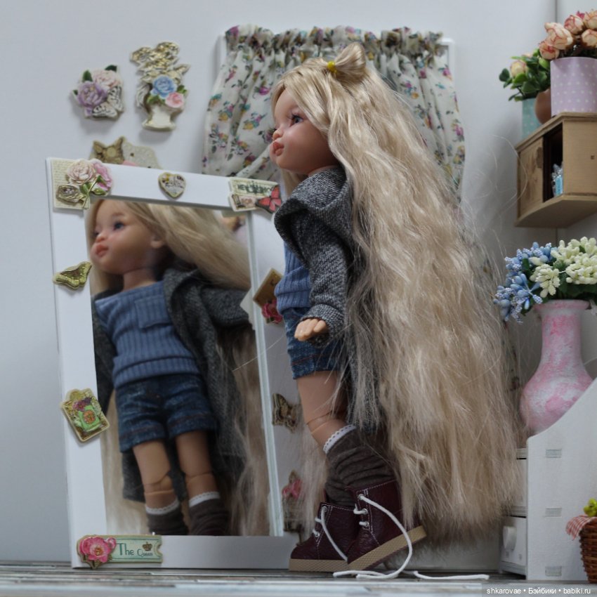 Новая куколка — ООАК Paola Reina (Паола Рейна) и испанских кукол: перерисовка (фото 5)