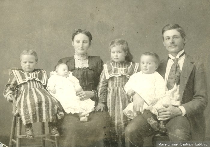 Семейные фотографии из прошлого