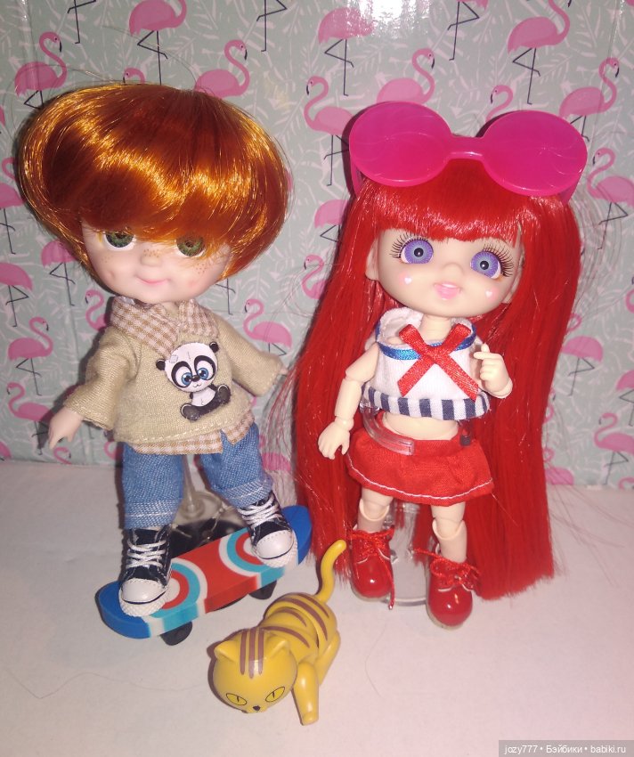 Как я соединяла голову бабольки с телами обитцу 11см и YMY