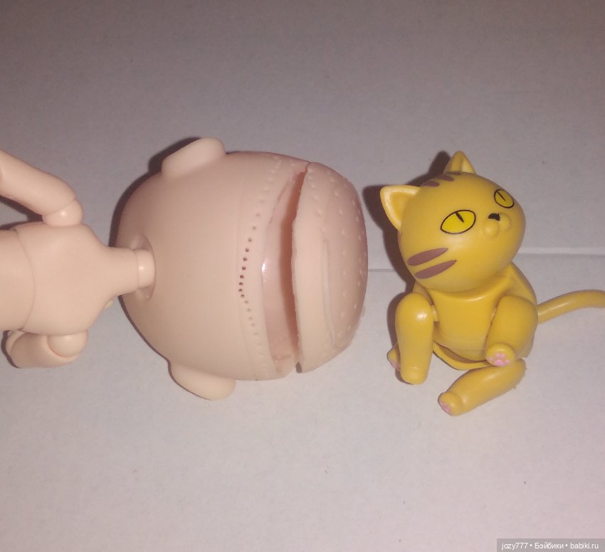 Как я соединяла голову бабольки с телами обитцу 11см и YMY (фото 5)