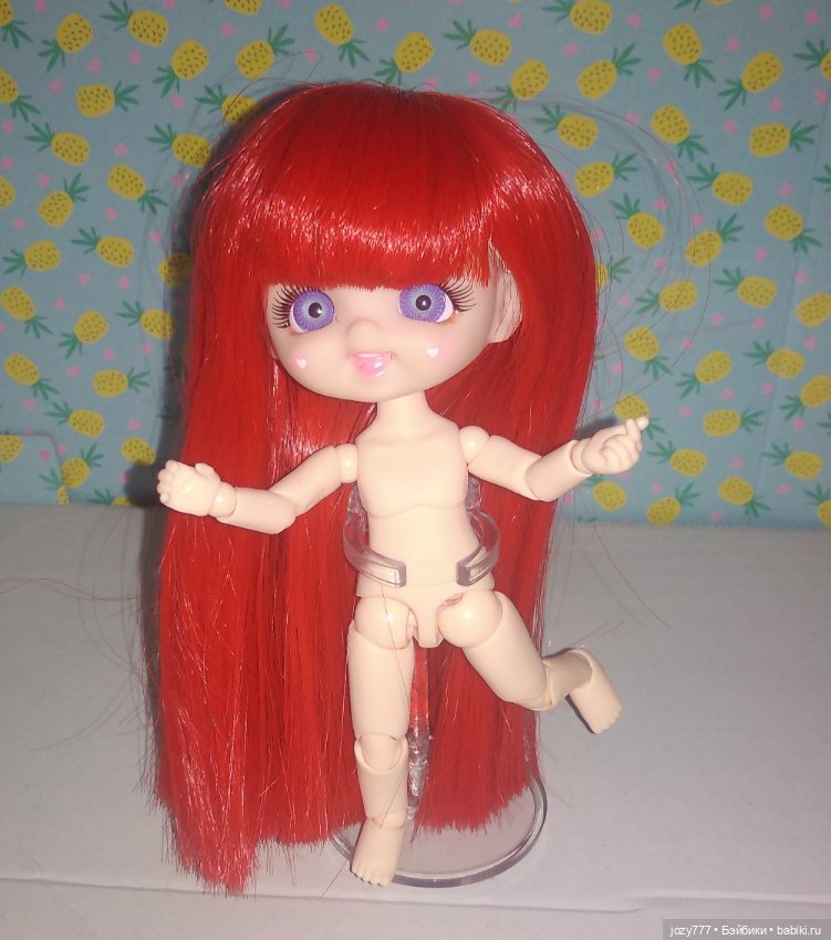 Как я соединяла голову бабольки с телами обитцу 11см и YMY (фото 9)