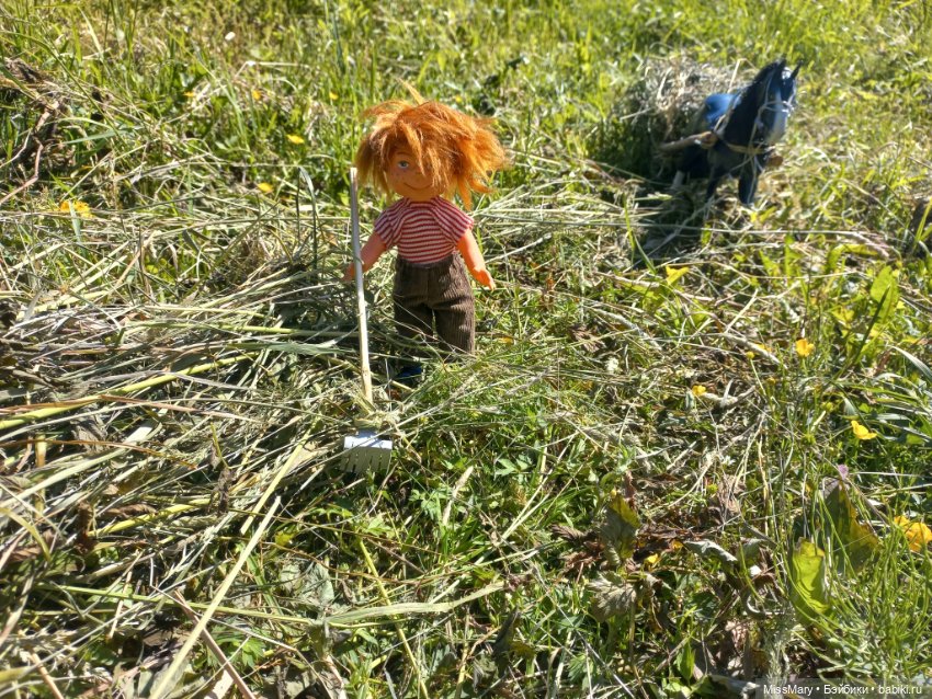 Деревенские мотивы. Ехал Сеня, вёз с покоса сено