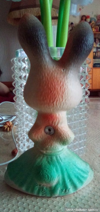 Зайка из прошлого — Игрушки СССР и советского детства: резиновые (фото 2)