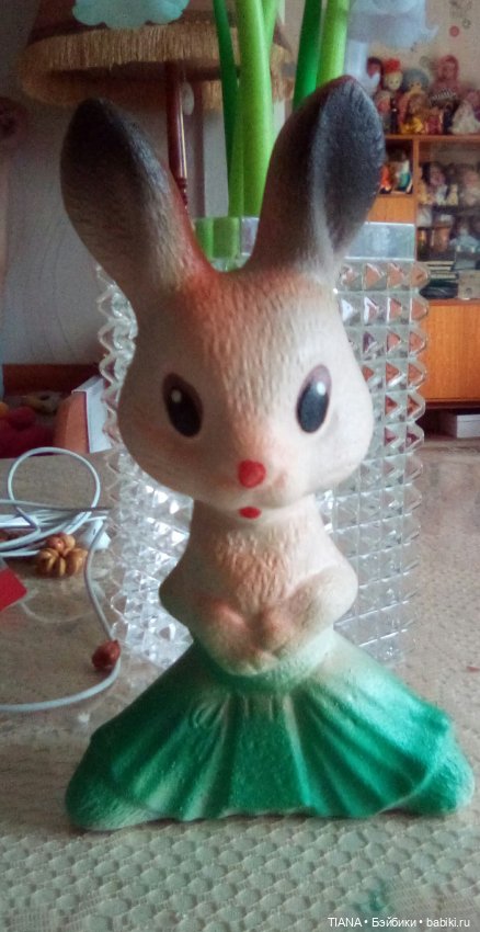 Зайка из прошлого — Игрушки СССР и советского детства: резиновые