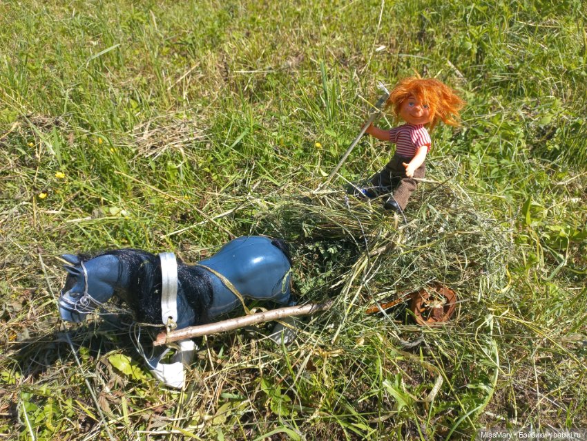 Деревенские мотивы. Ехал Сеня, вёз с покоса сено (фото 7)