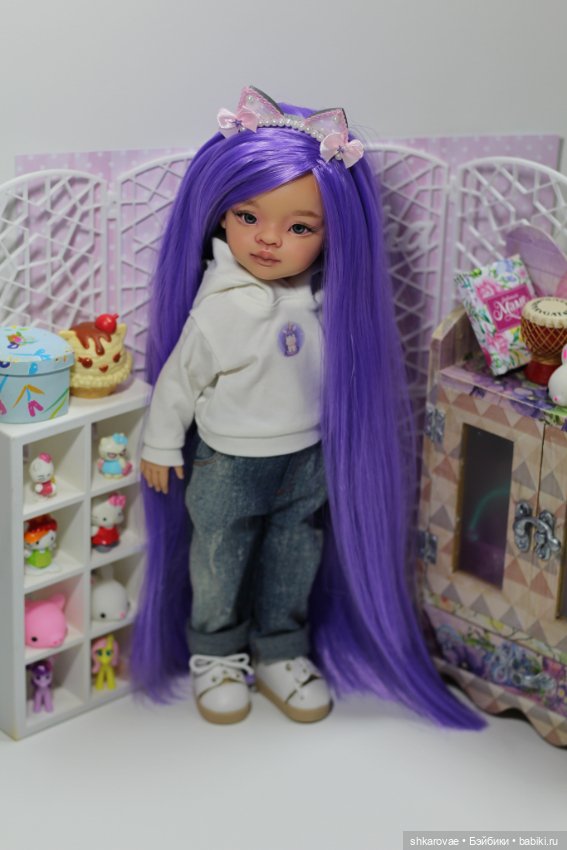 Новая — ООАК Paola Reina (Паола Рейна) и испанских кукол: перерисовка (фото 7)