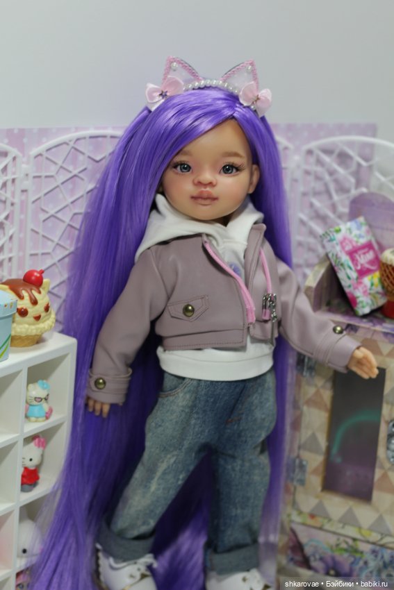 Новая — ООАК Paola Reina (Паола Рейна) и испанских кукол: перерисовка (фото 3)