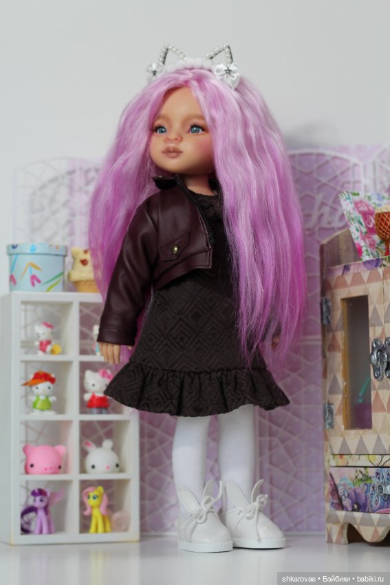 Самая первая — ООАК Paola Reina (Паола Рейна) и испанских кукол: перерисовка (фото 7)