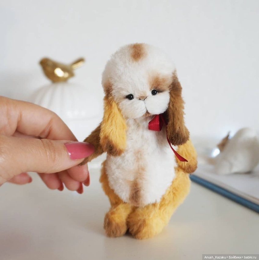 Заюшка тедди — Авторские мишки Тедди и друзья: фото (фото 4)