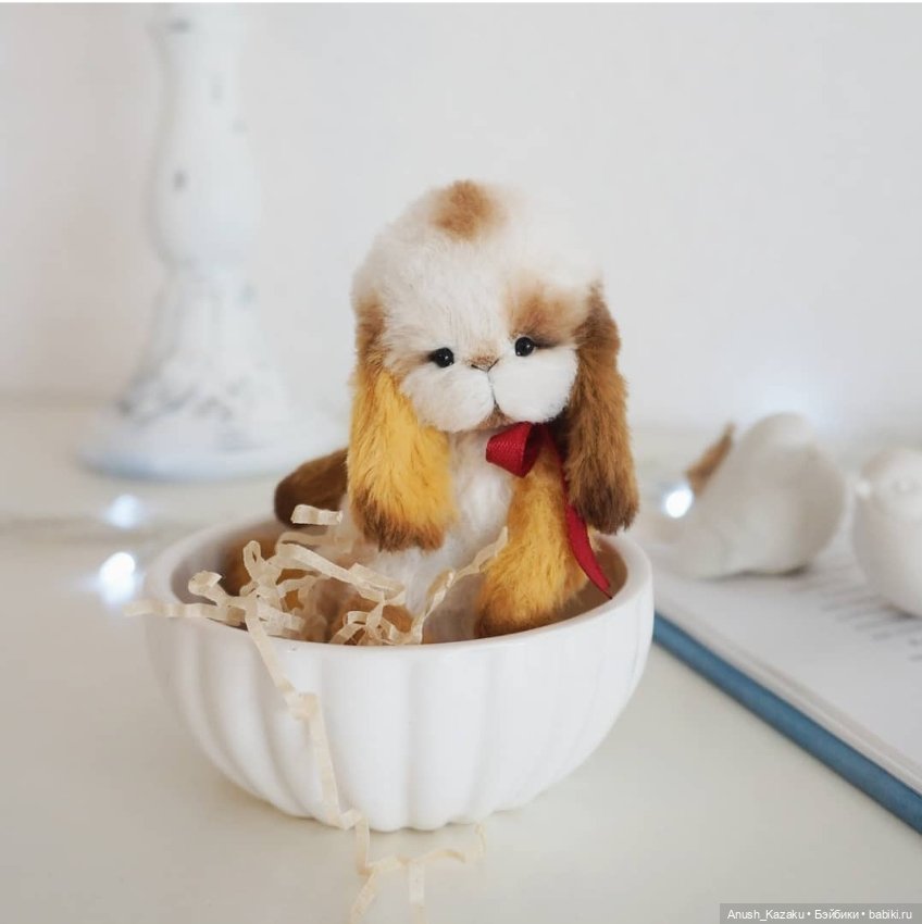 Заюшка тедди — Авторские мишки Тедди и друзья: фото (фото 6)