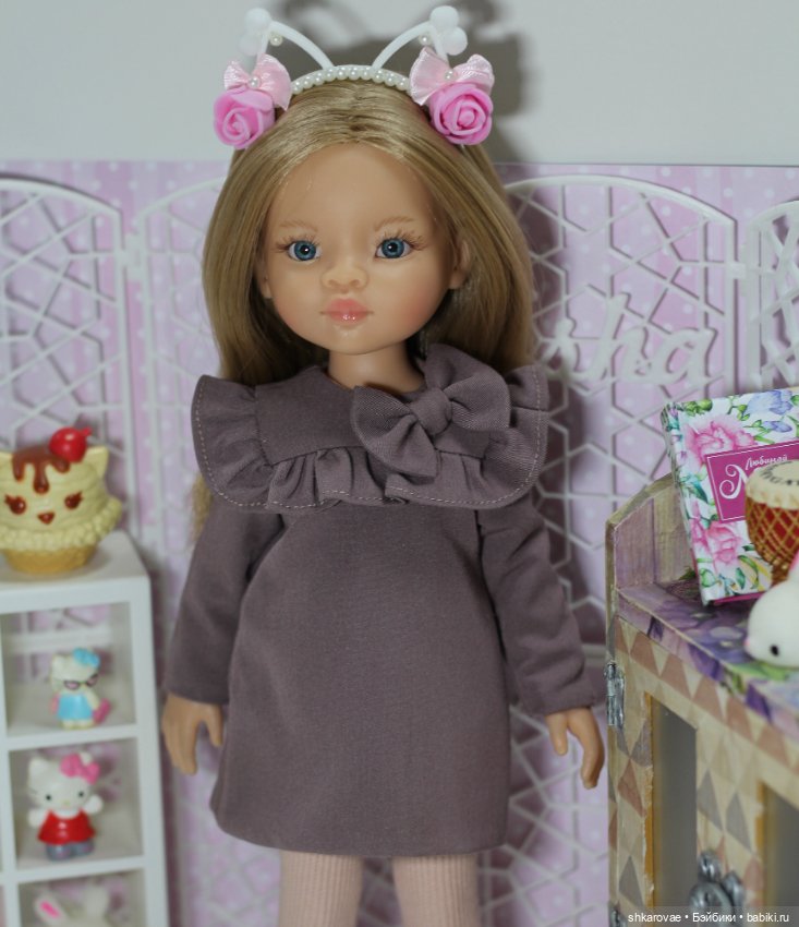 Маленькие модницы — ООАК Paola Reina (Паола Рейна) и испанских кукол: перерисовка (фото 5)