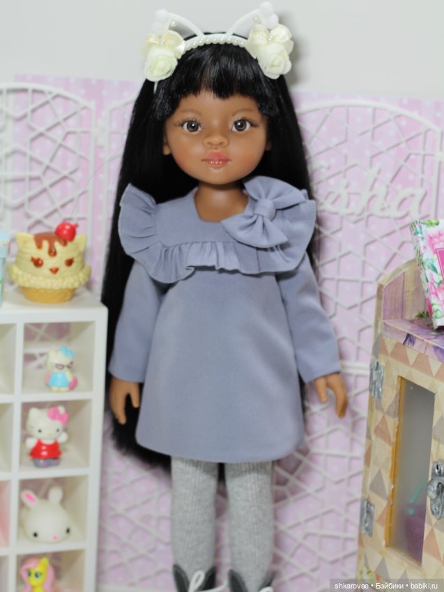 Маленькие модницы — ООАК Paola Reina (Паола Рейна) и испанских кукол: перерисовка (фото 7)