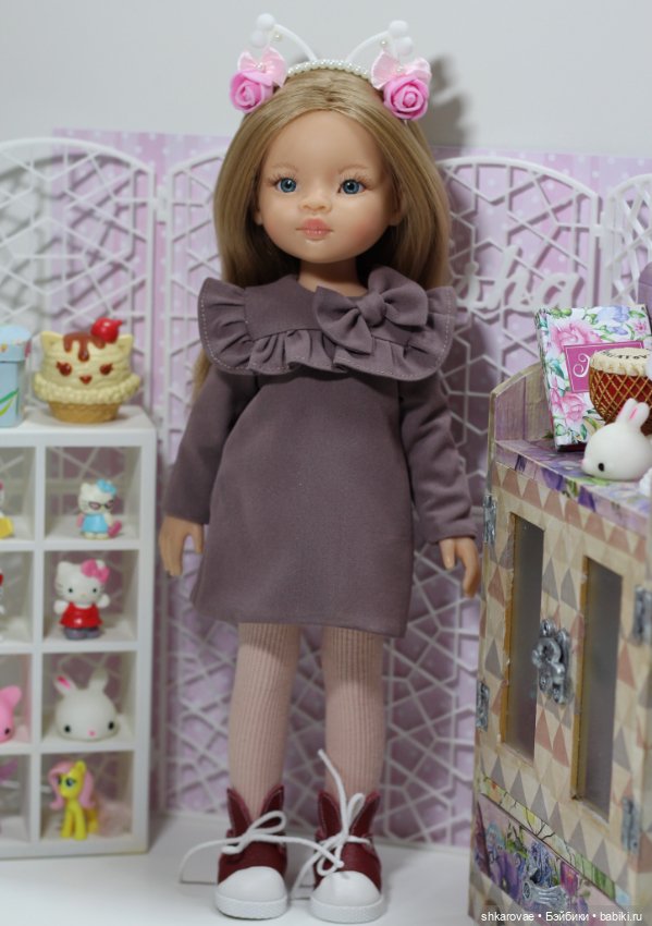 Маленькие модницы — ООАК Paola Reina (Паола Рейна) и испанских кукол: перерисовка (фото 4)