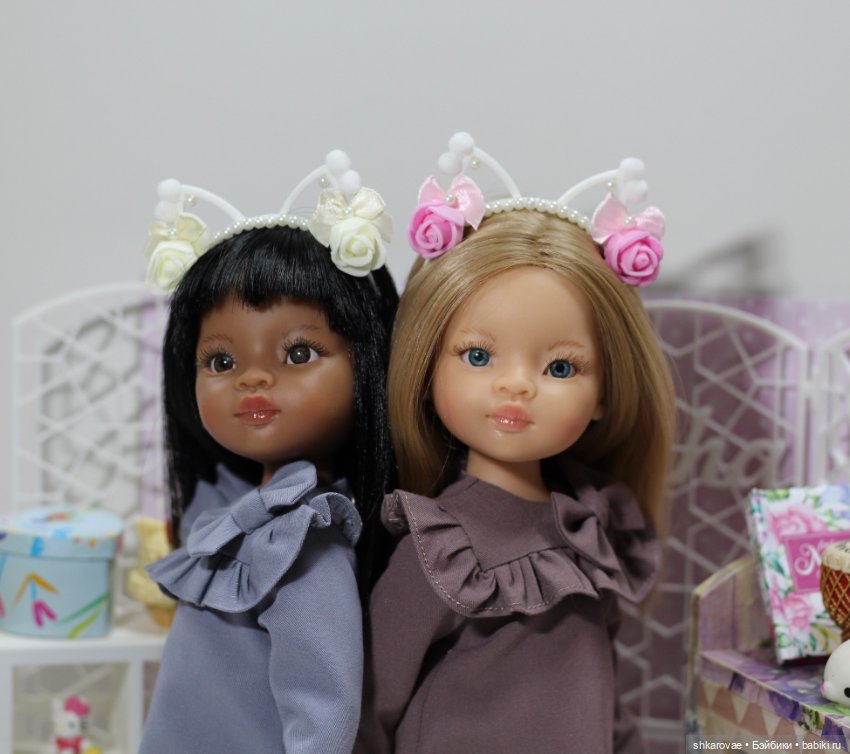 Маленькие модницы — ООАК Paola Reina (Паола Рейна) и испанских кукол: перерисовка