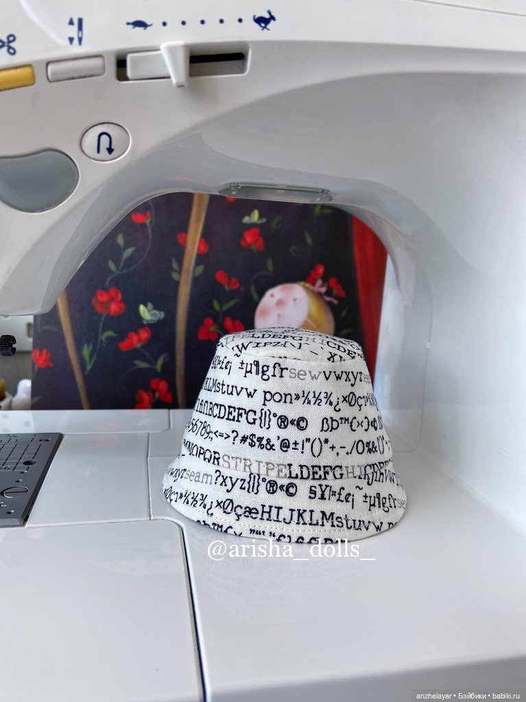 МК «Панама для куклы» — Одежда и обувь для кукол своими руками: фото (фото 10)