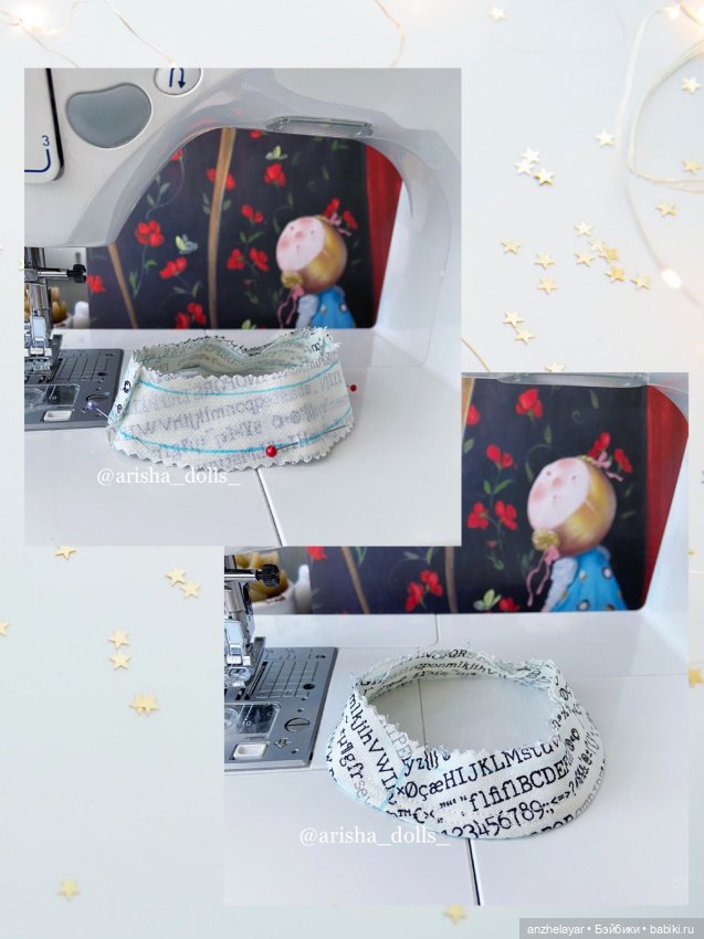 МК «Панама для куклы» — Одежда и обувь для кукол своими руками: фото (фото 4)