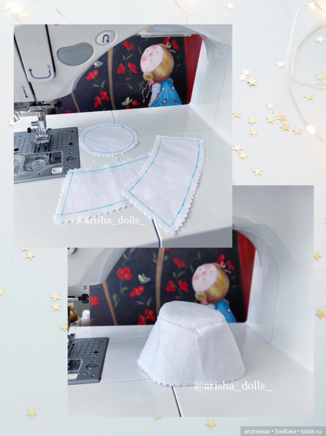МК «Панама для куклы» — Одежда и обувь для кукол своими руками: фото (фото 8)