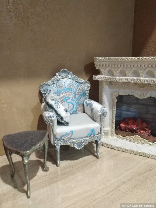 Прованс для королевы — Мебель для кукол и домиков: фото