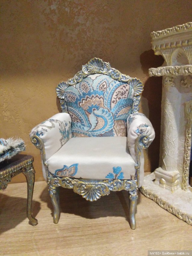 Прованс для королевы — Мебель для кукол и домиков: фото (фото 2)