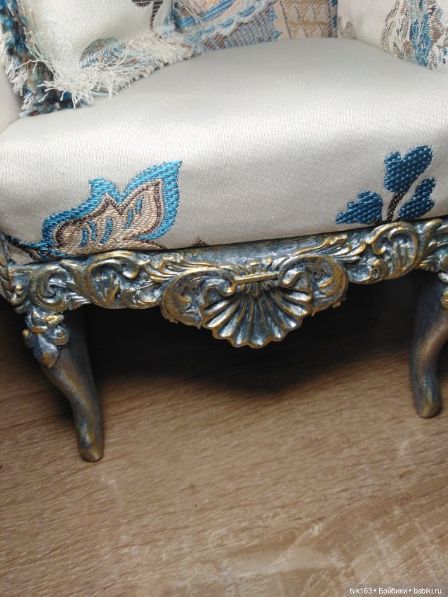 Прованс для королевы — Мебель для кукол и домиков: фото (фото 5)