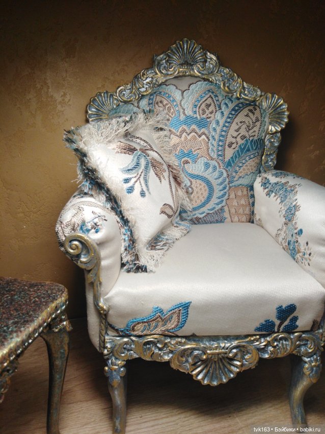 Прованс для королевы — Мебель для кукол и домиков: фото (фото 4)