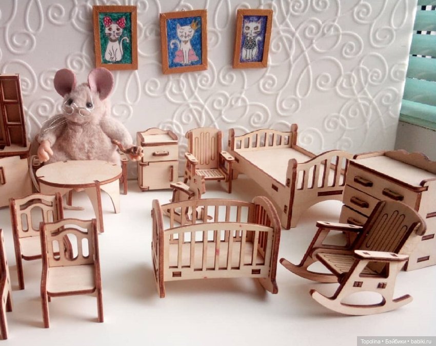 Дедушка и внучок — Авторские игрушки из разных материалов: синельная проволока (фото 2)