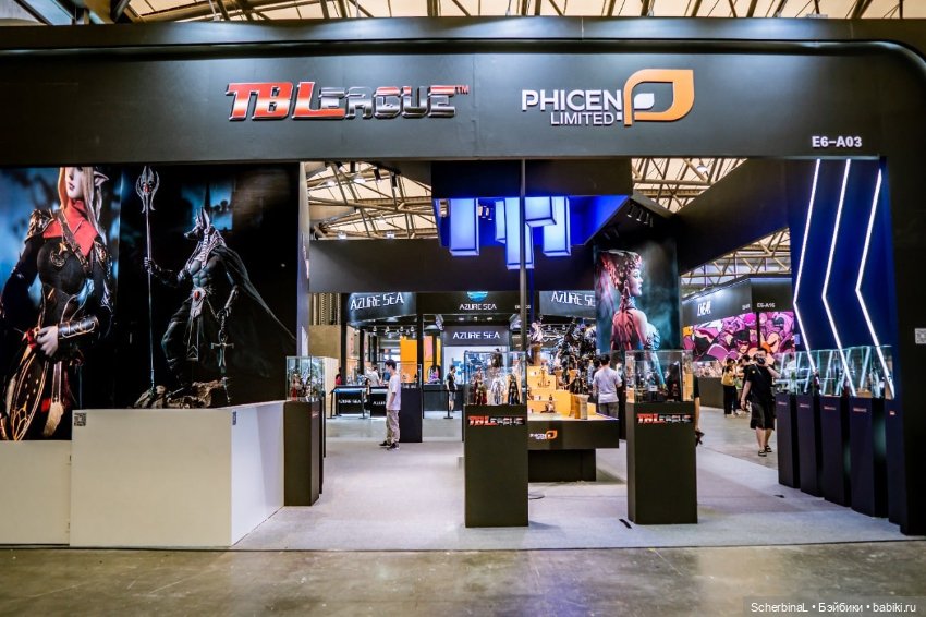 TBLeague Phicen/Фицен на выставке В Шанхае