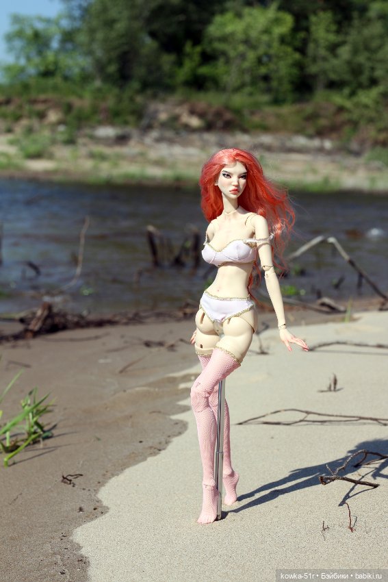 Жаркое лето — Авторские шарнирные куклы своими руками: лепка (фото 5)