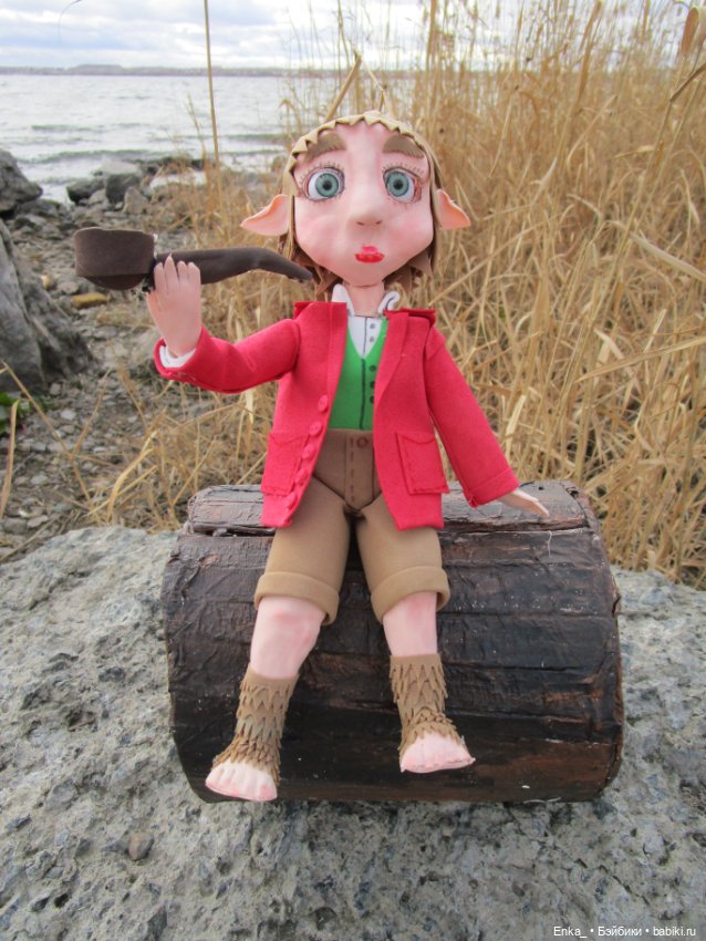 Ездок на бочке — Лепка авторских игрушек и папье