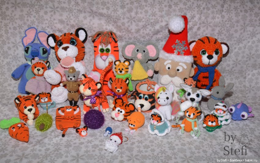 Навязалось... Покажу связанные игрушки