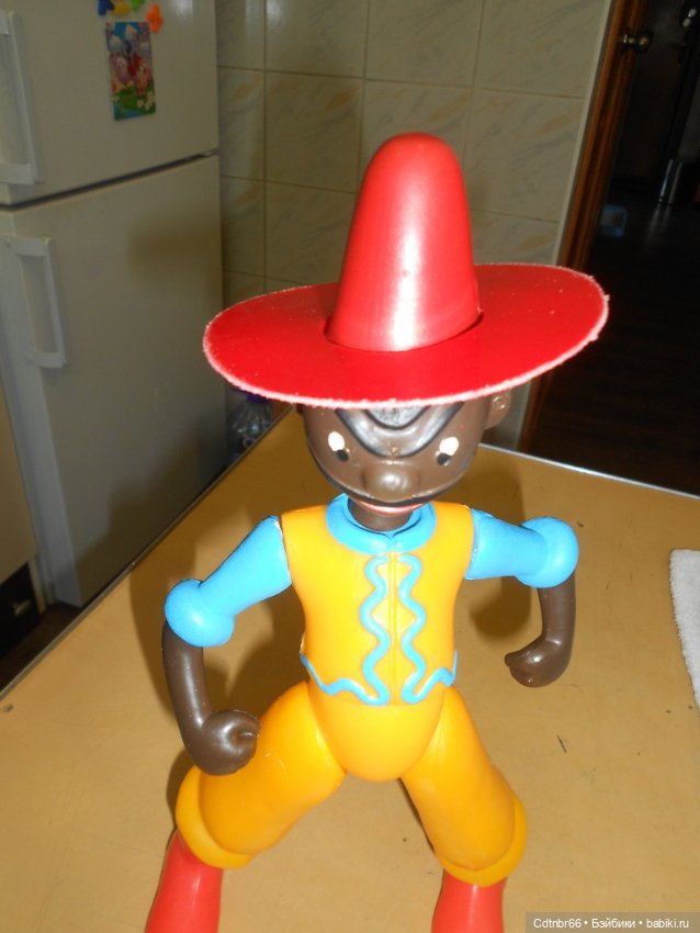 "Страшный и ужасный Бармалей." Реставрация+бонус: как сделать поля от шляпы для Бармалея и Лимона