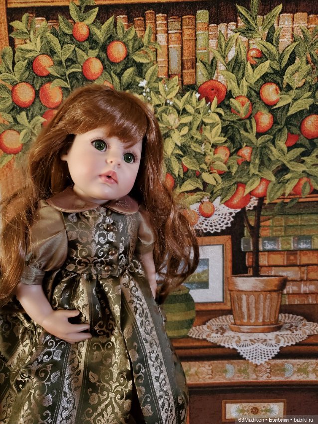 Fleur-de-Lis — Фарфоровые куклы Donna Rubert (Руберт): The Doll Artworks (фото 2)
