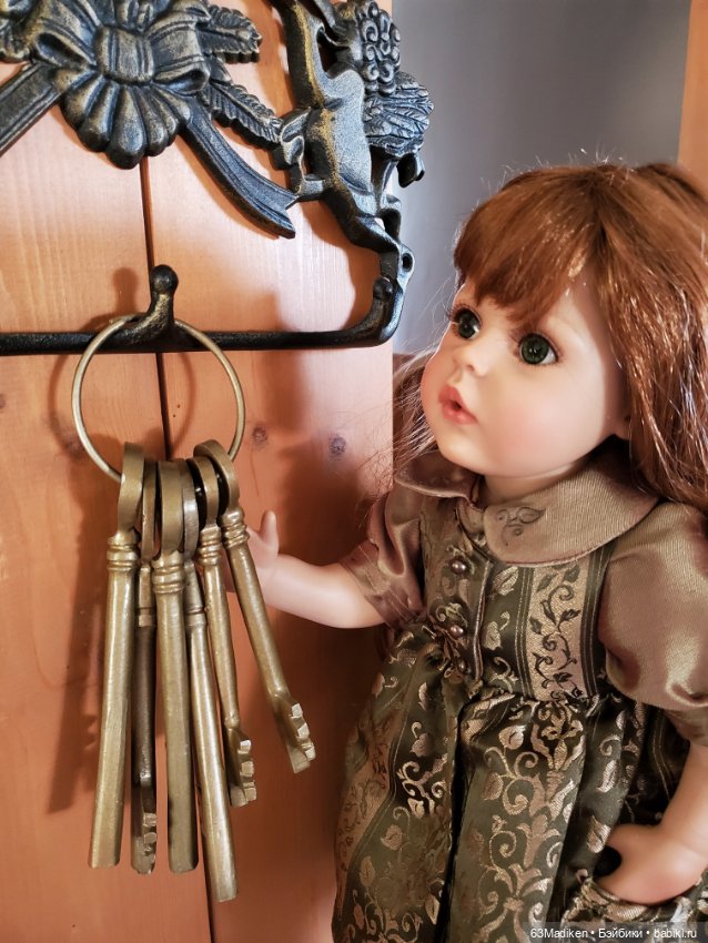 Fleur-de-Lis — Фарфоровые куклы Donna Rubert (Руберт): The Doll Artworks (фото 6)