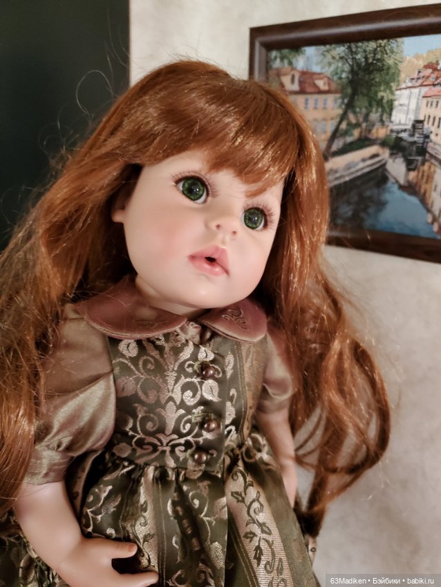 Fleur-de-Lis — Фарфоровые куклы Donna Rubert (Руберт): The Doll Artworks